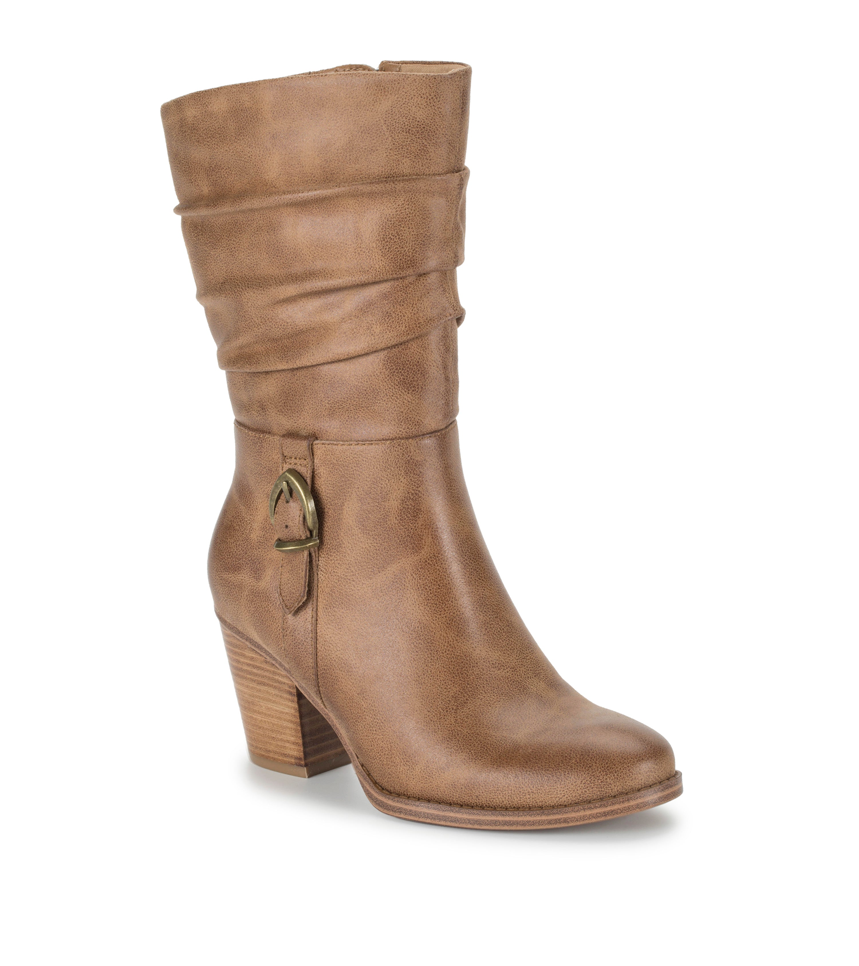 Cheyanna suede ankle bootie fashion