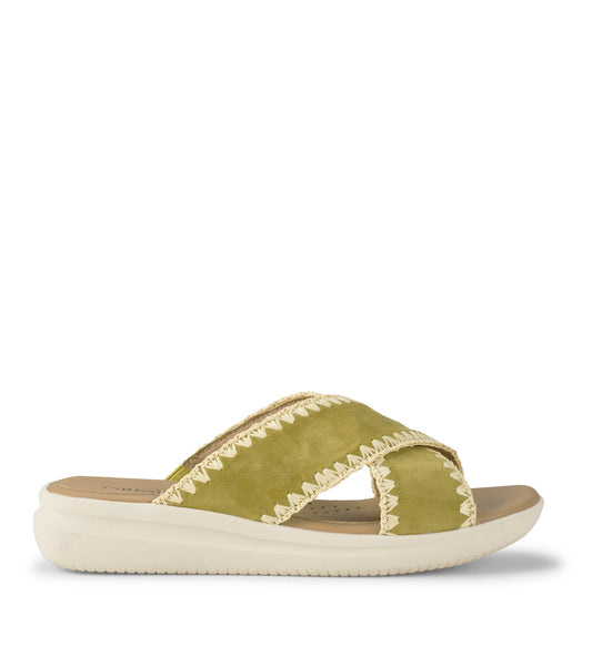 Dolinda - Kelp Suede - Outside