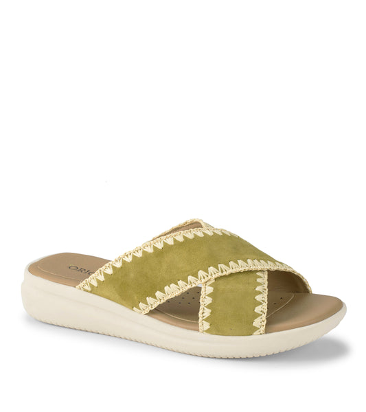 Dolinda - Kelp Suede - Hero