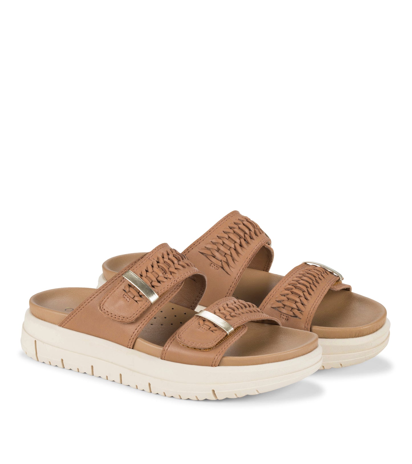 Haliah - Tan Leather - Hero Pair