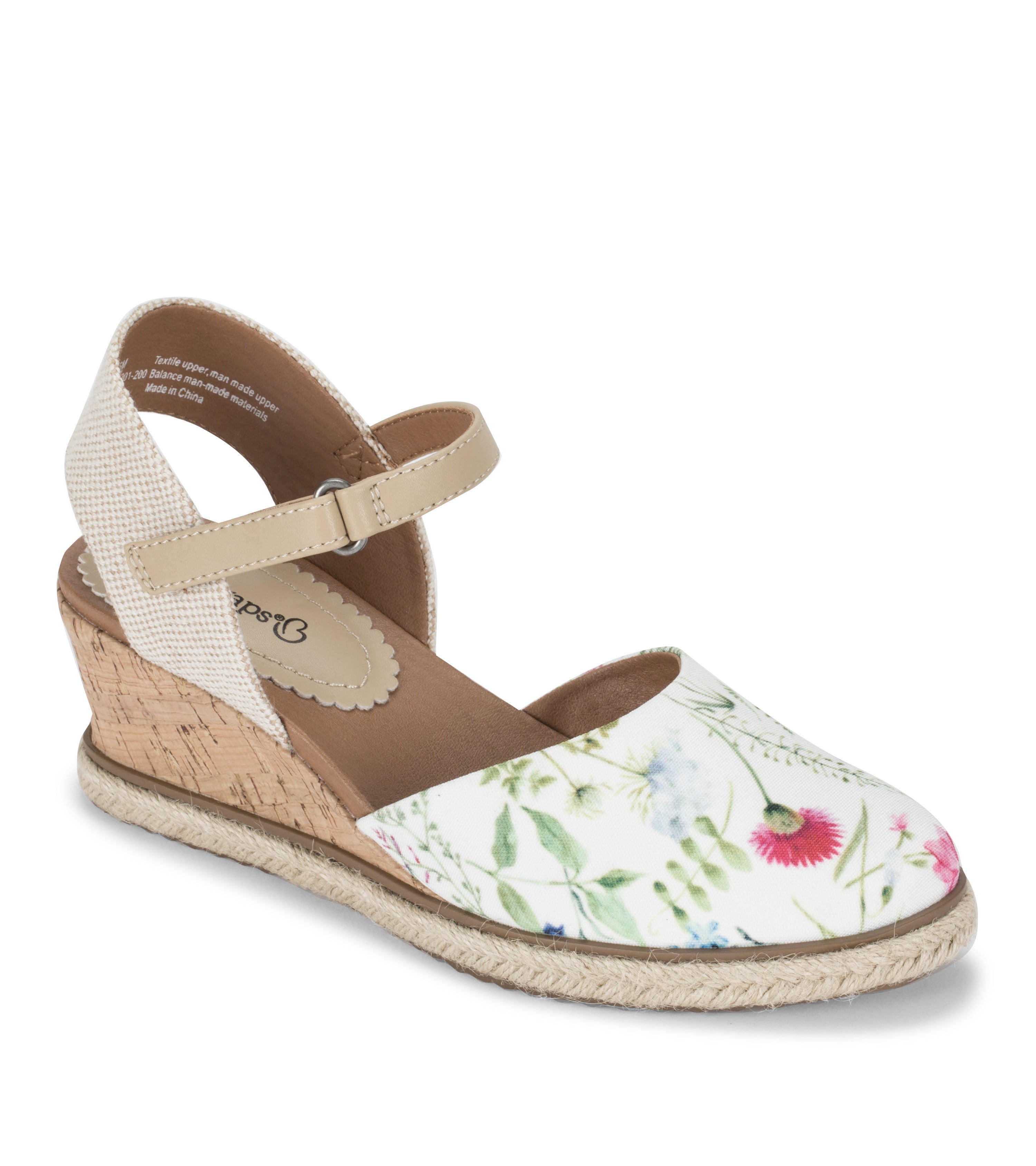 Ocean Closed Toe Wedge Sandal