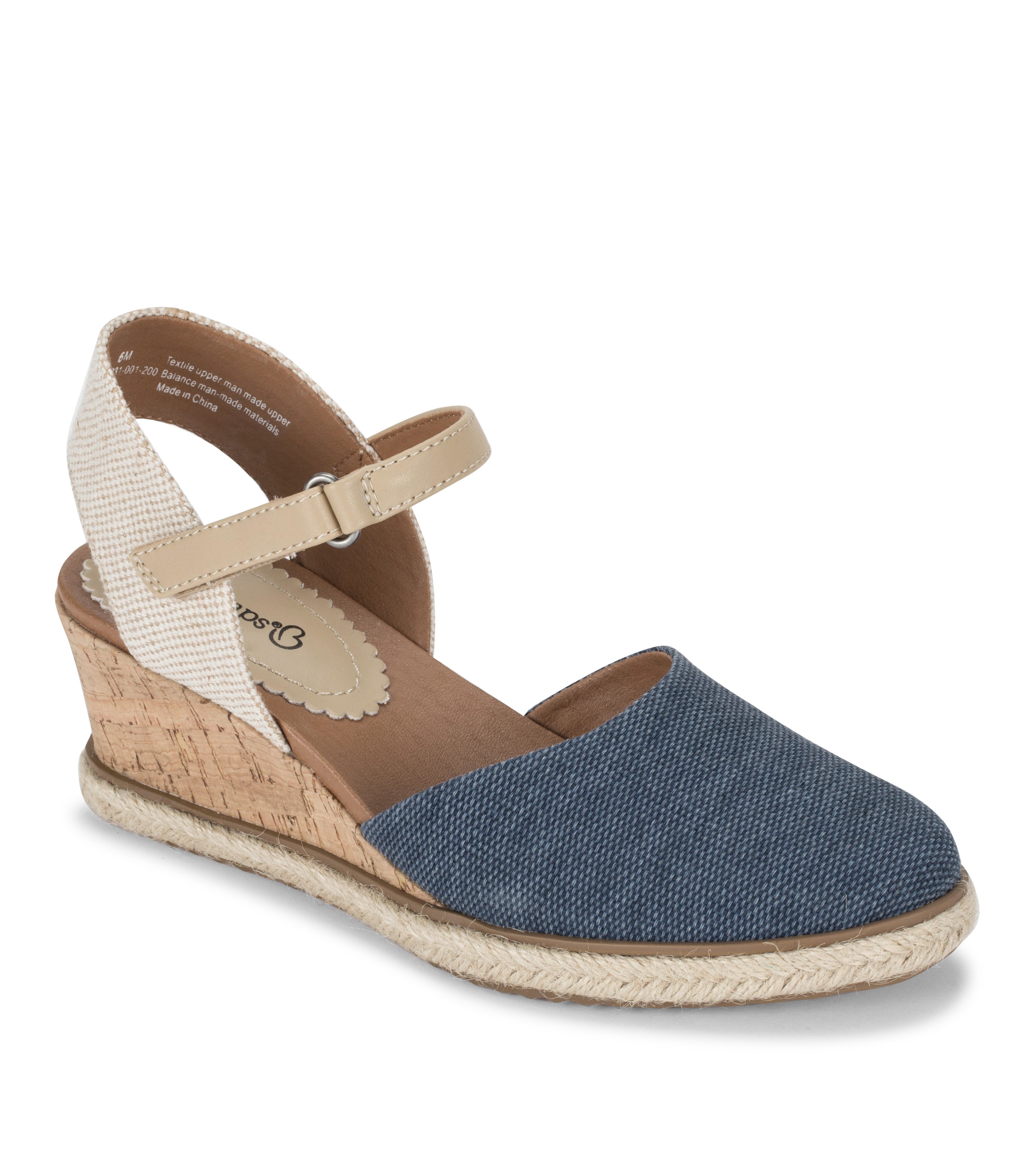 Ocean Closed Toe Wedge Sandal | Baretraps Shoes