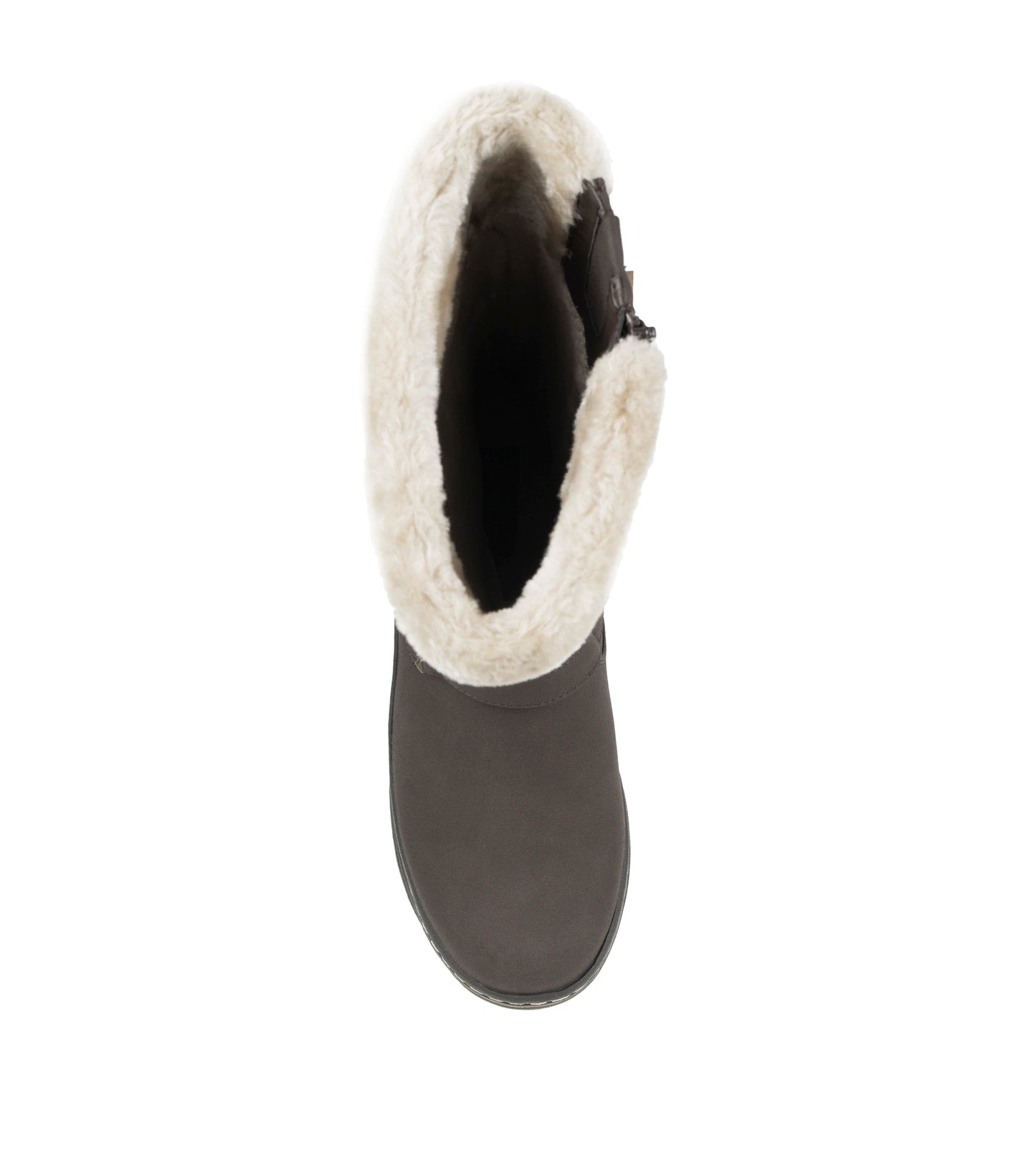 Alliah - Dark Brown - Top Down