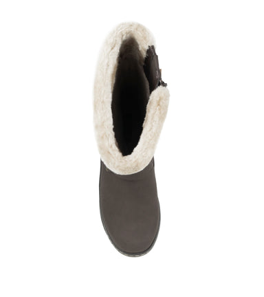 Alliah - Dark Brown - Top Down