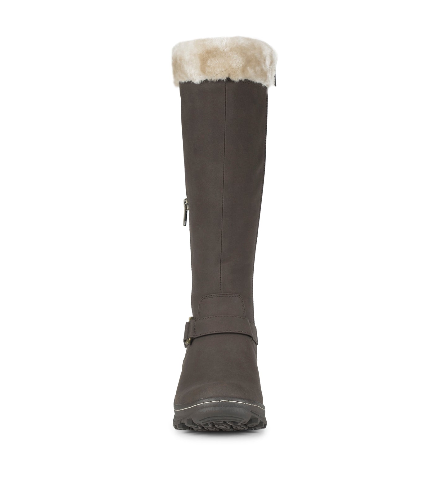 Alliah - Dark Brown - Front