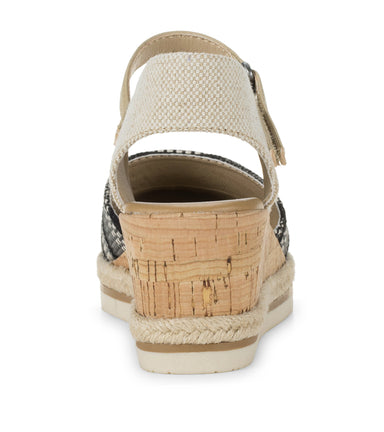 Alycia - Black Multi - Back