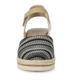 Alycia - Black Multi - Front