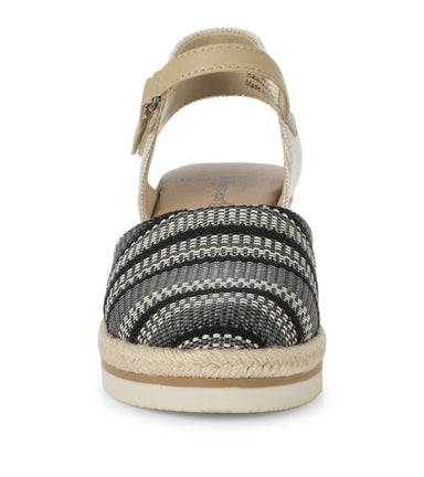 Alycia - Black Multi - Front