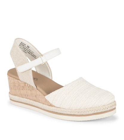 Alycia - Cream Raffia - Hero