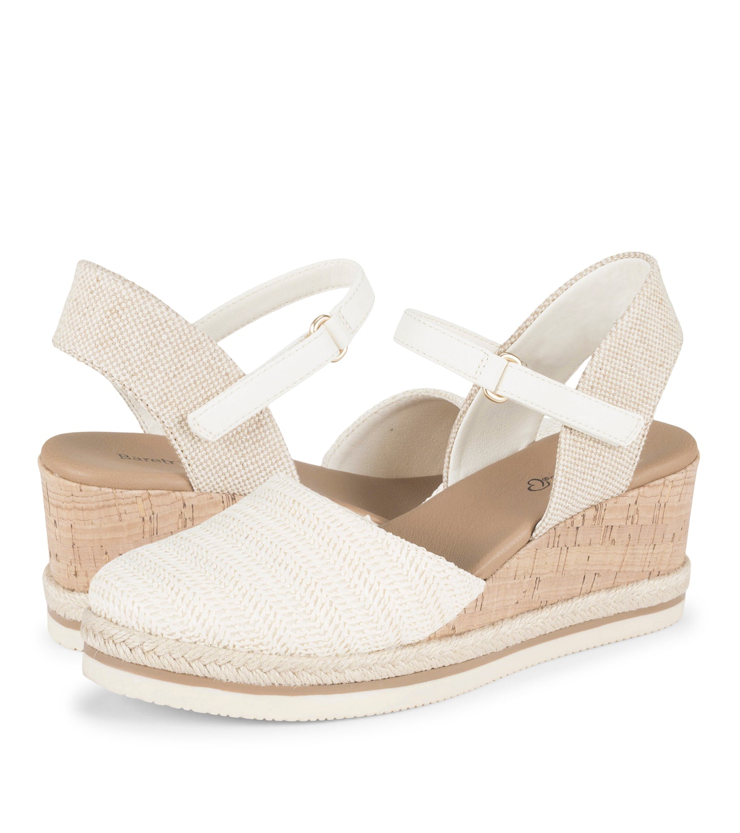 Alycia - Cream Raffia - Hero Pair