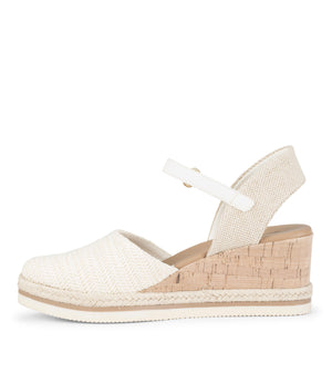 Alycia - Cream Raffia - Inside