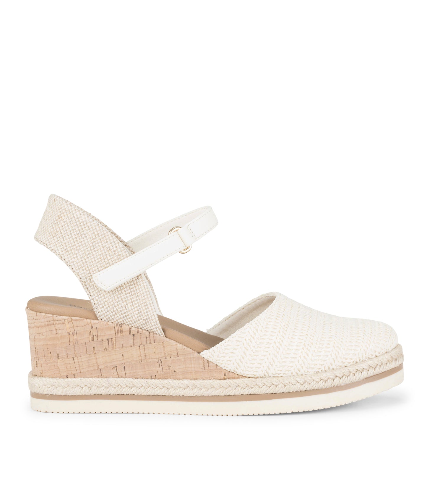 Alycia - Cream Raffia - Outside