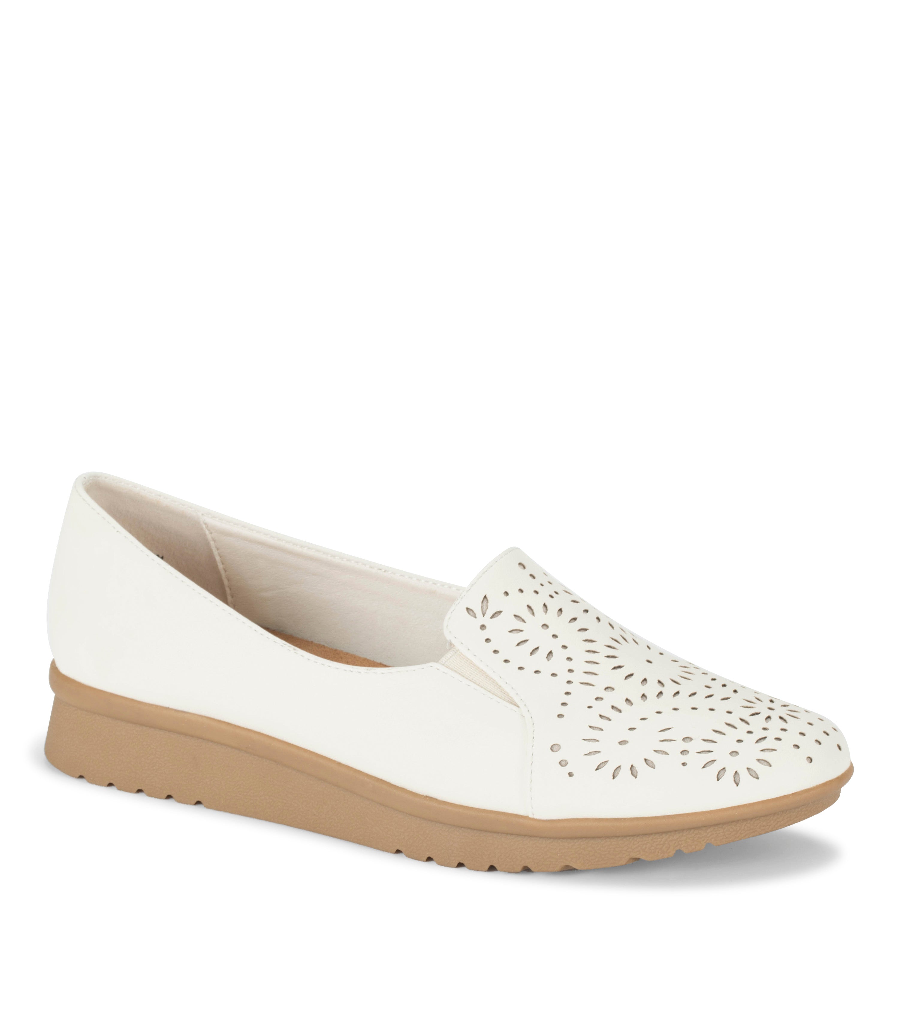 Amry Slip On Loafer - Cream | Baretraps