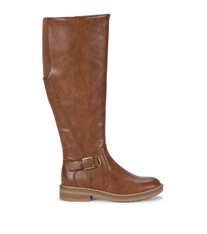 Cognac riding boots wide calf hotsell