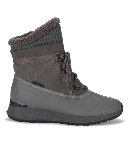 Bandie - Dark Grey Suede - Outside