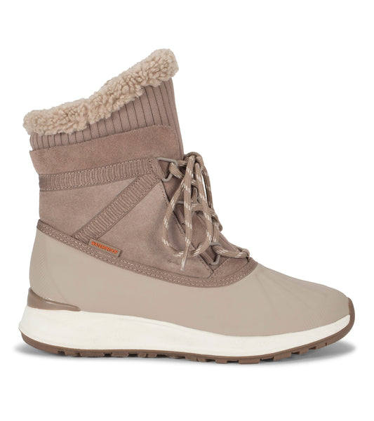 Bandie - Taupe Suede - Outside