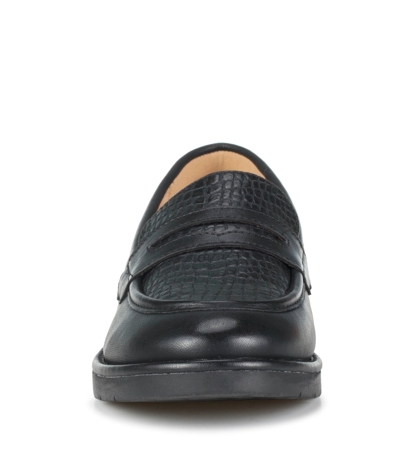 Calli - Black Croco - Front
