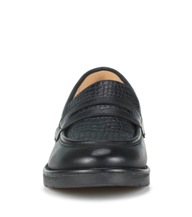 Calli - Black Croco - Front