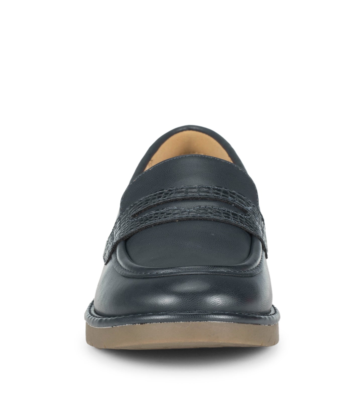 Calli - Navy Croco - Front