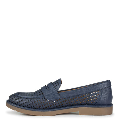 Calli Woven - Navy - Inside