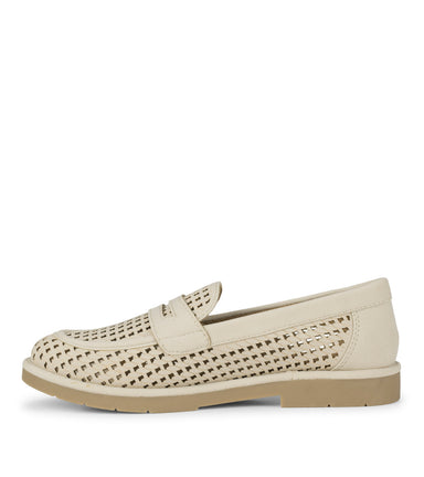 Calli Woven - Tan - Inside