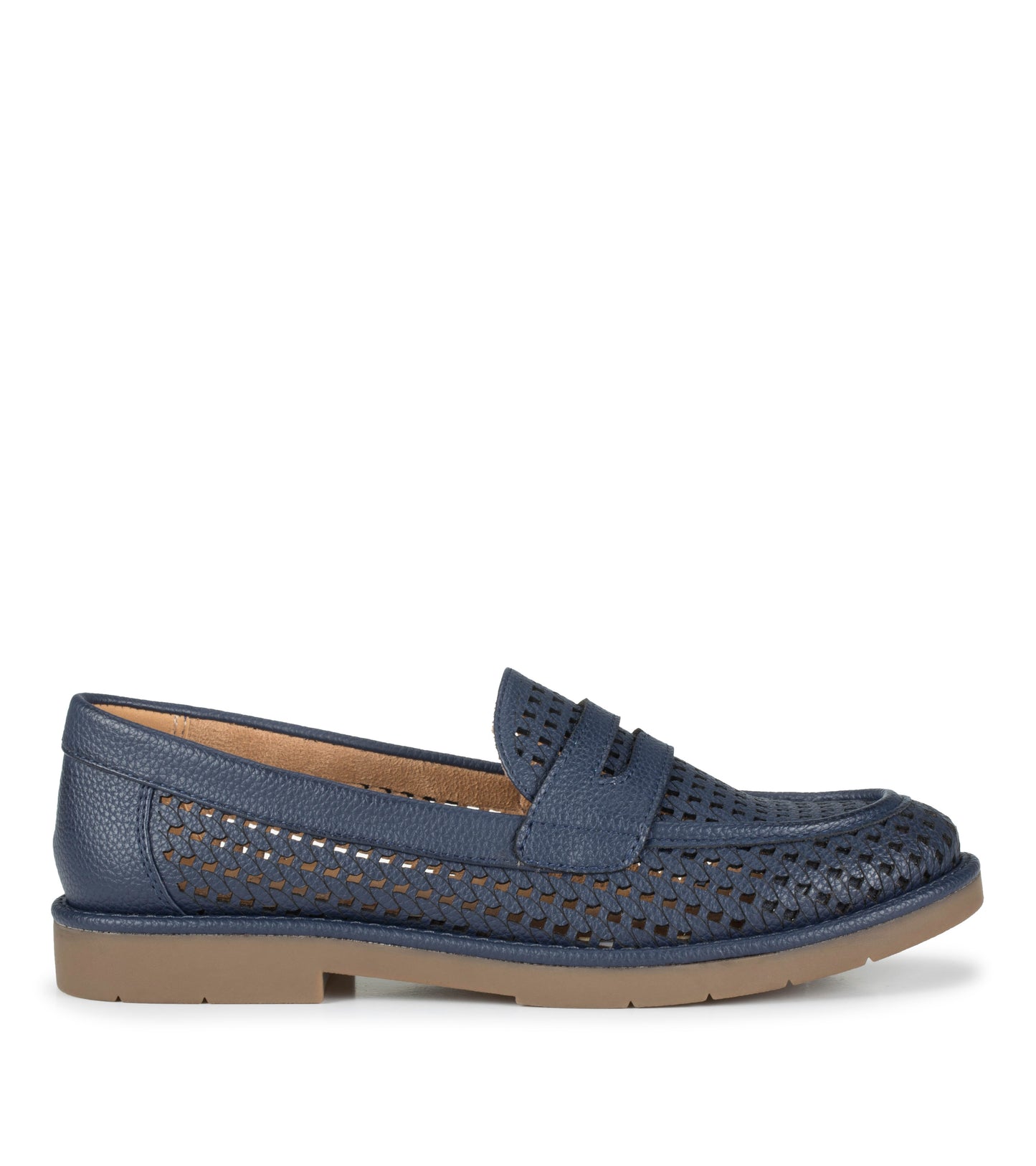Calli Woven - Navy - Outside