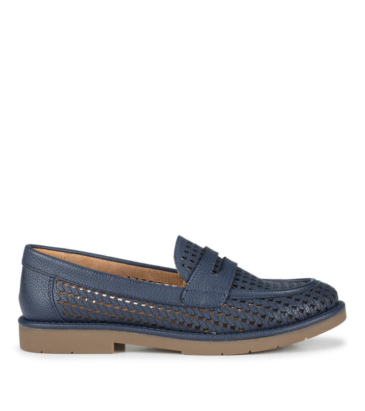 Calli Woven - Navy - Outside