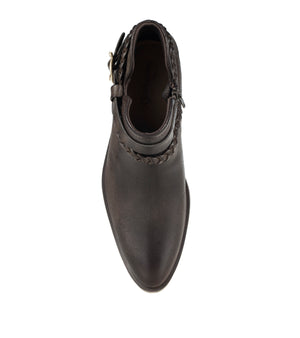 Daisie - Dark Brown - Top Down
