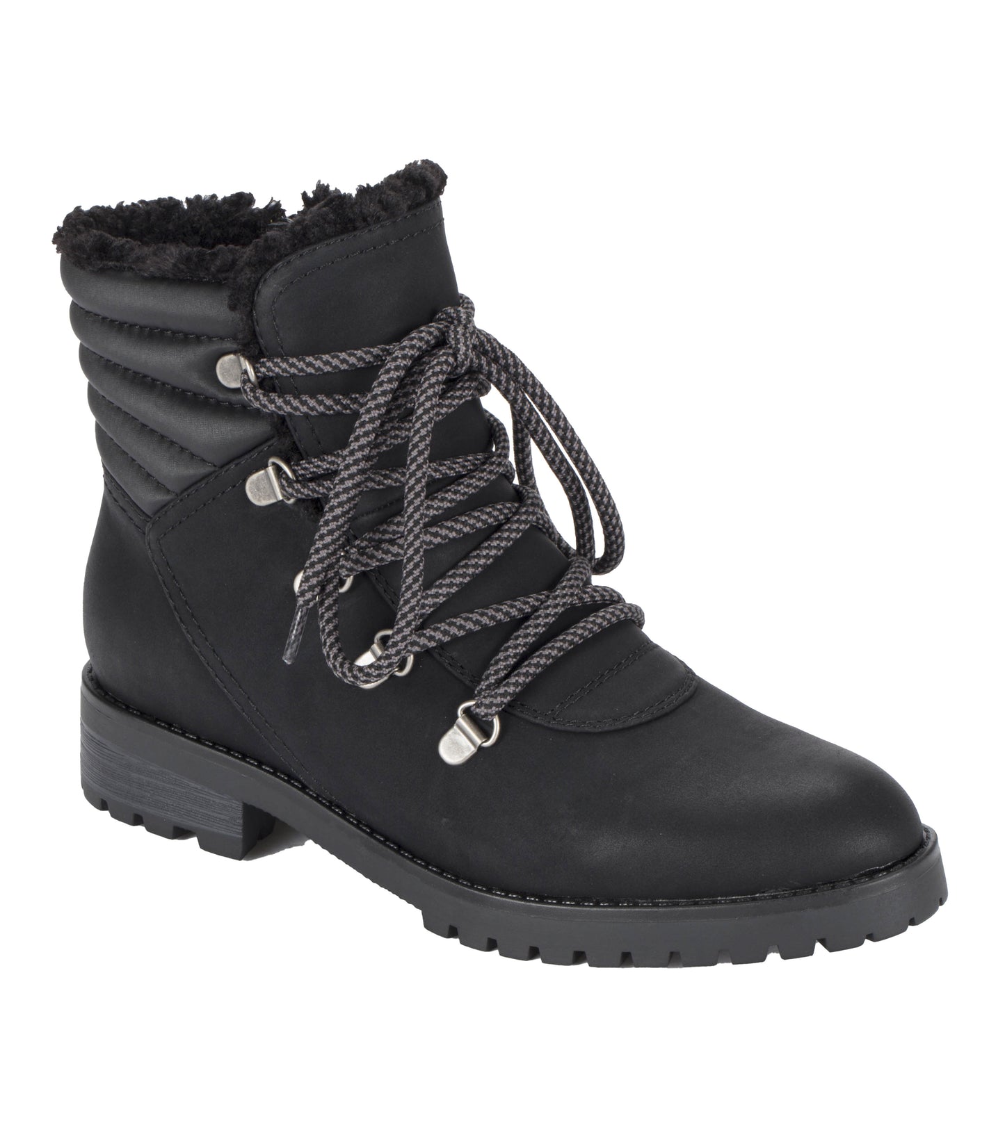 Dennison Lace Up Boot Black Baretraps