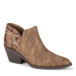Duala Block Heel Ankle Bootie