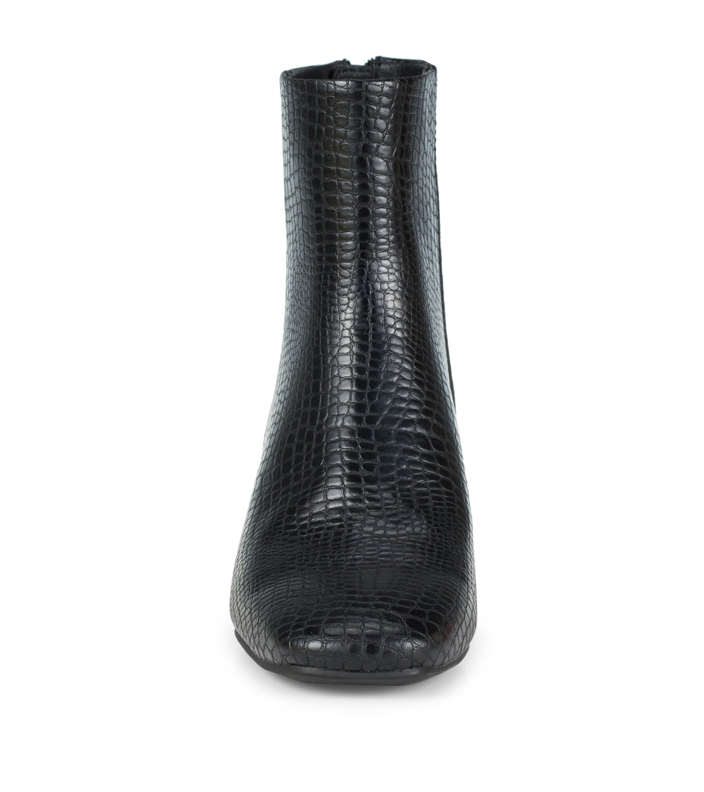 Emilie - Black Croco - Front
