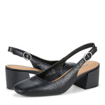 Ester Block Heel Slingback Pump