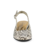 Ester Block Heel Slingback Pump