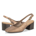 Ester Block Heel Slingback Pump