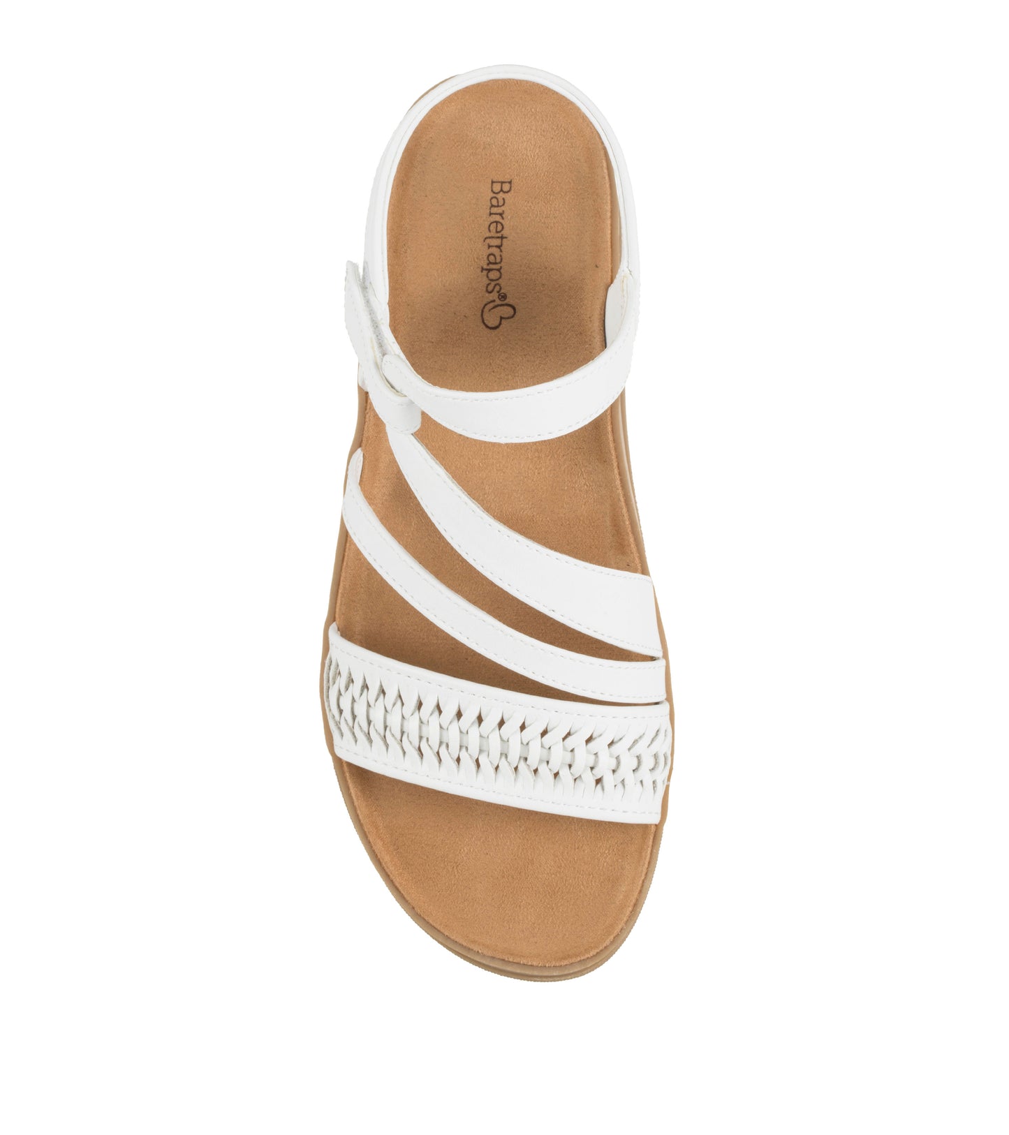 Feeza - White - Top Down