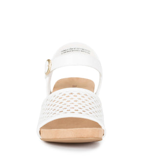 Fernelle 2 - White Woven - Front