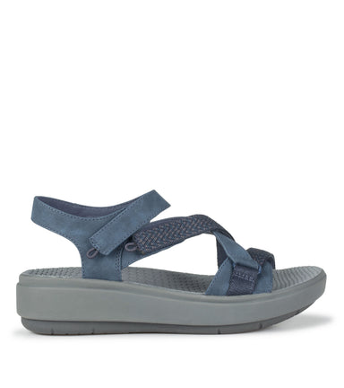 Fibelle Printed - Navy - Outside
