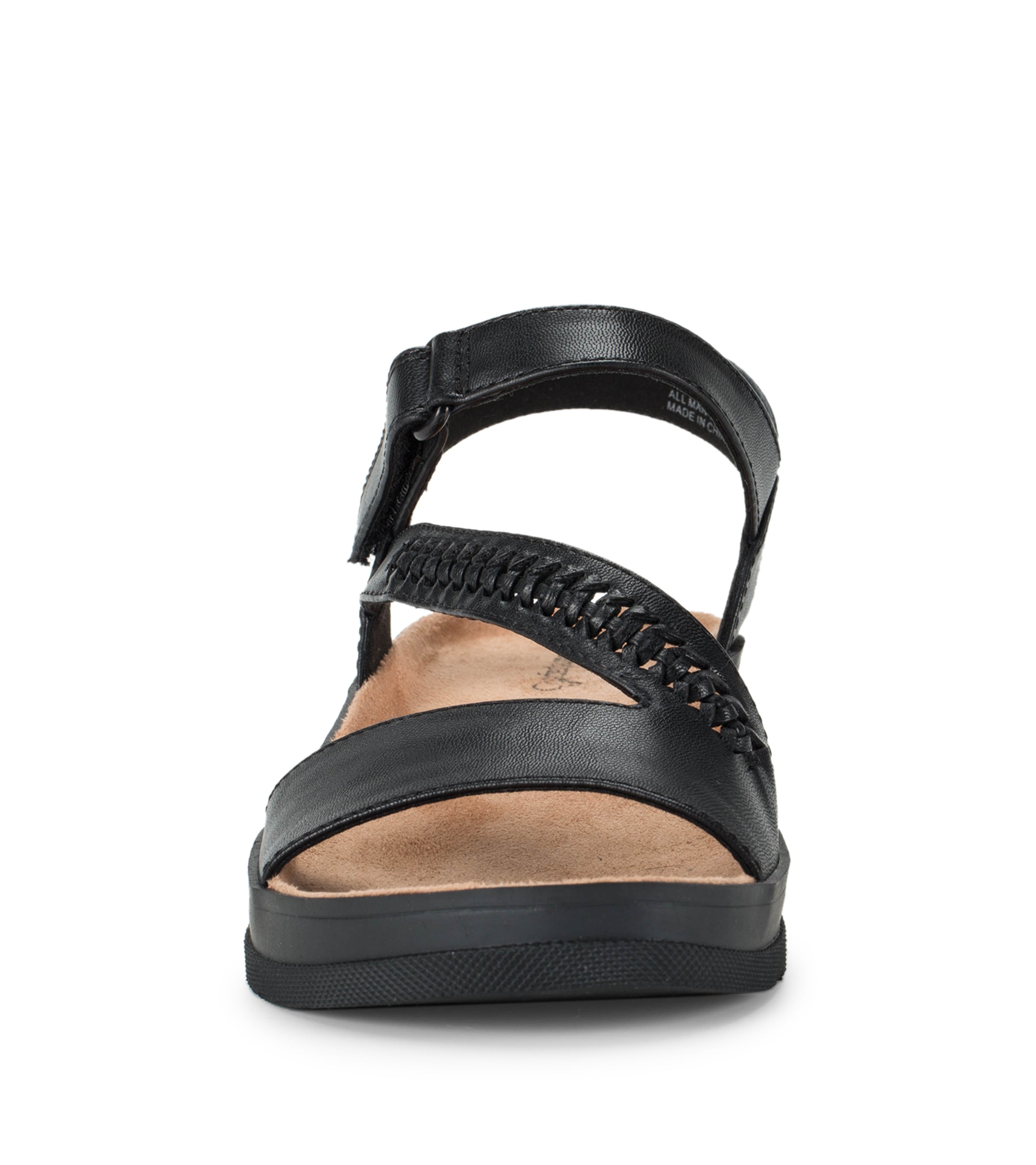 Frolick Wedge Sandal - Black | Baretraps