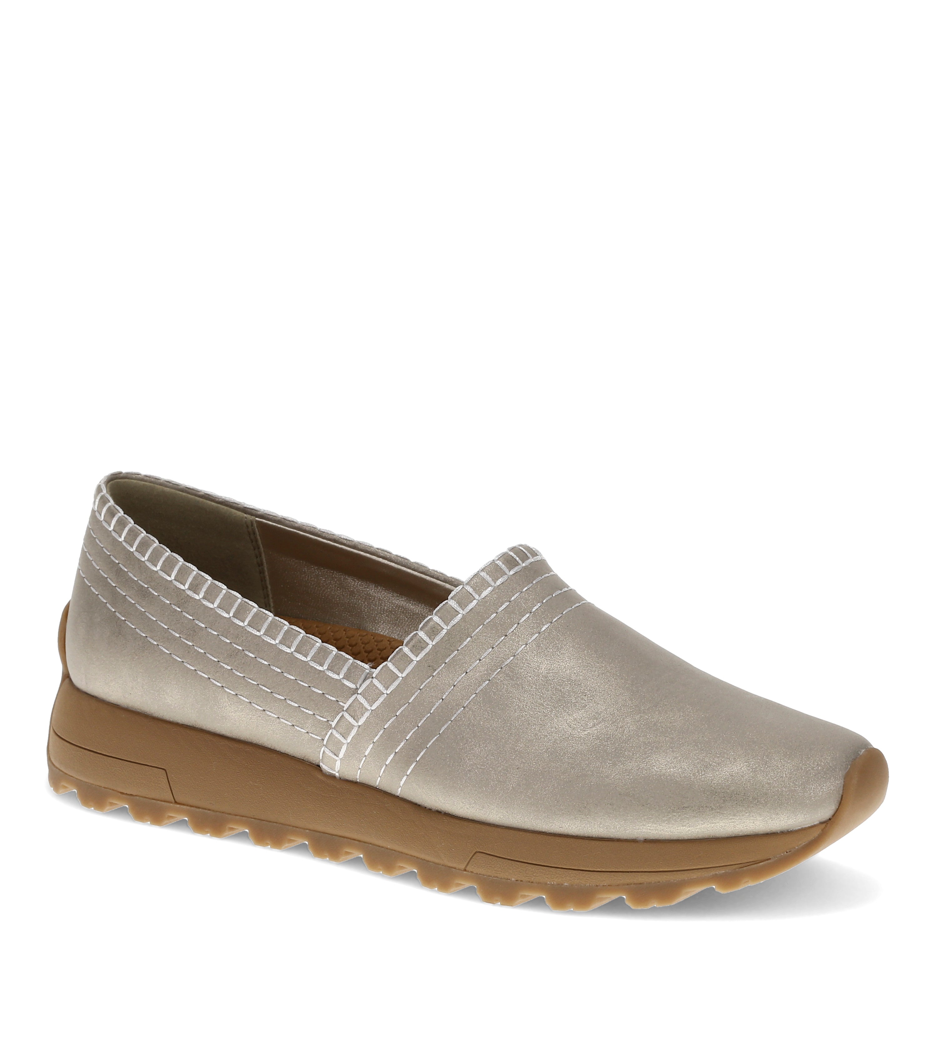 Gennie Slip On - Champagne | Baretraps