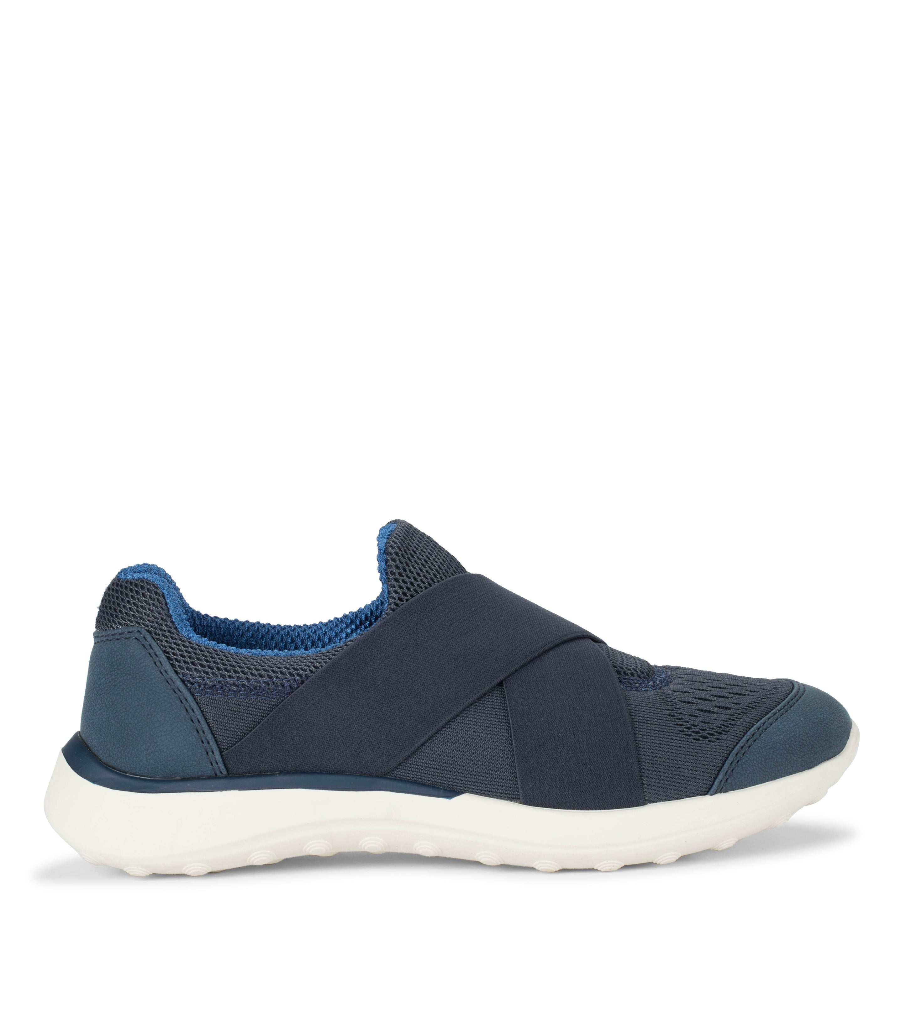 Gerri Casual Slip On Sneaker - Navy Blue | Baretraps