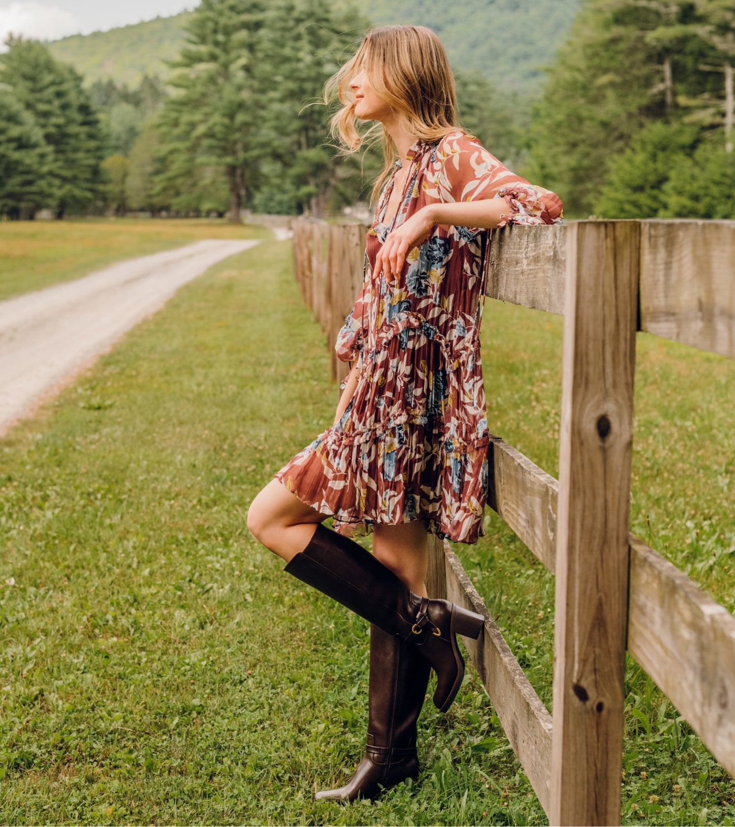 Glenette - Dark Brown - Lifestyle 2 Image