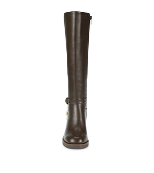 Glenette - Dark Brown - Front