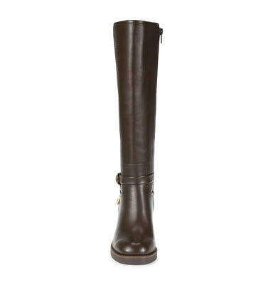 Glenette - Dark Brown - Front