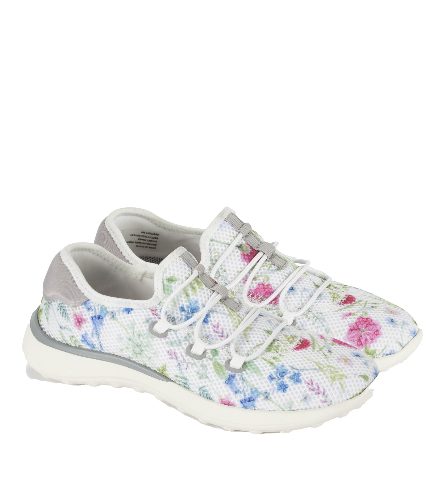 Graciela - White/Multi Flower Print - Hero Pair