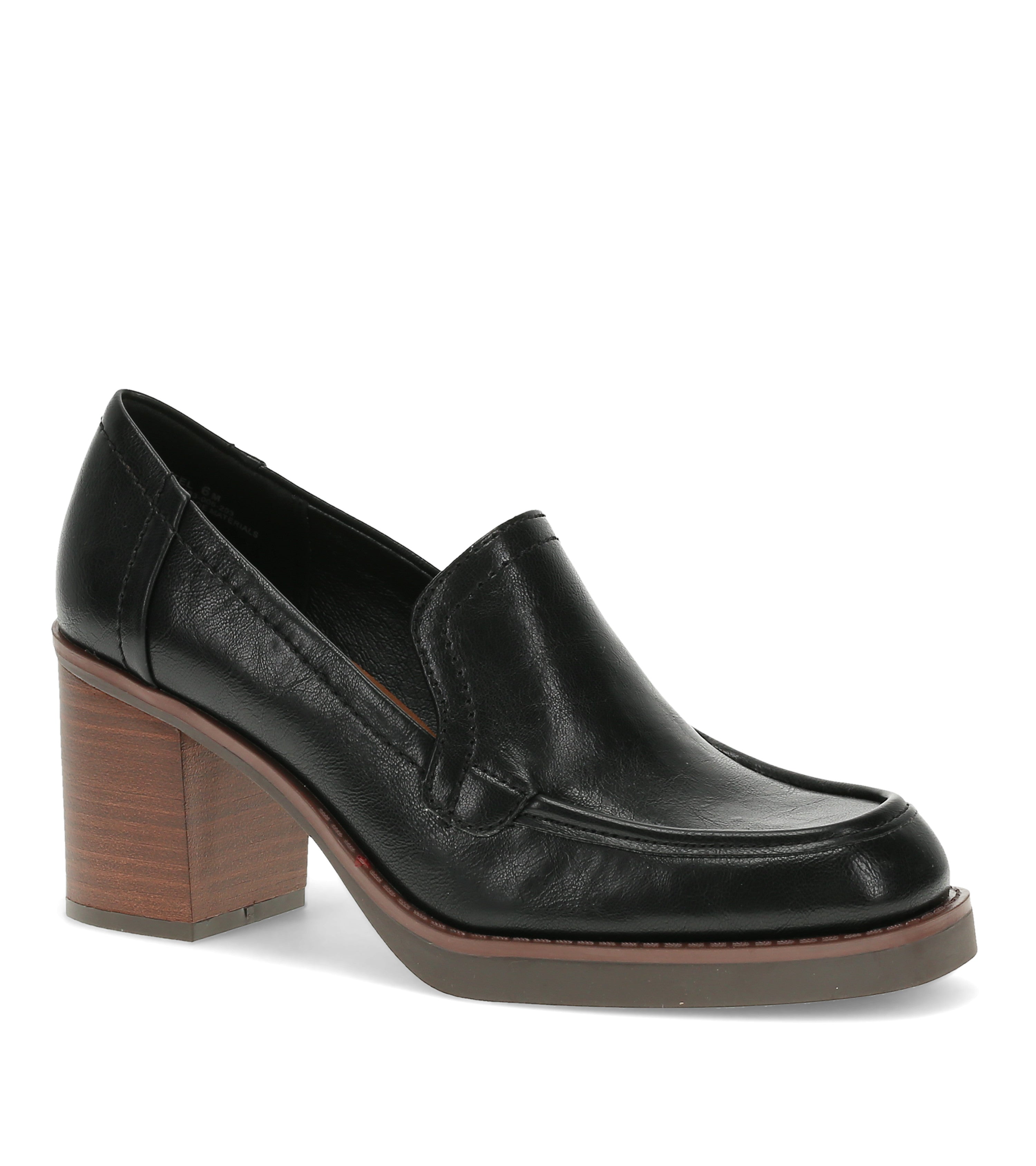 靴 design heel loafer Mephisto Women's Josephine Heel Black | Laurie's Shoes