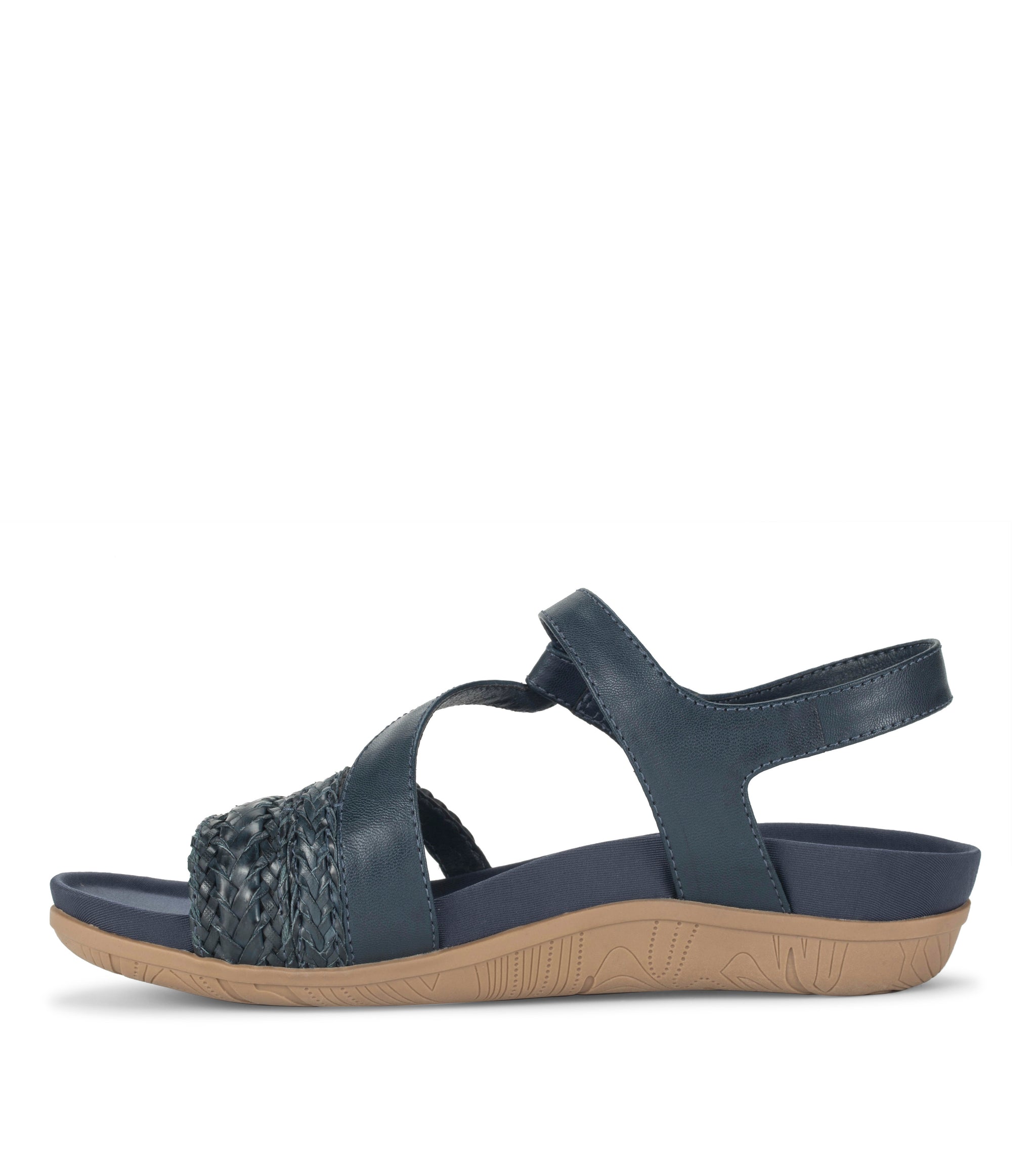 Jalen Sandal - Navy | Baretraps