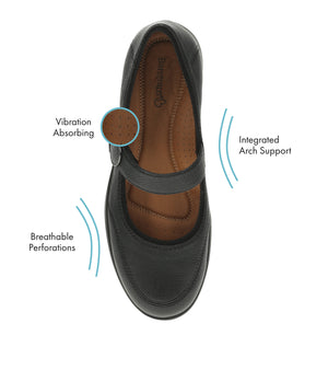 Joesie - Black/Black - Top Down