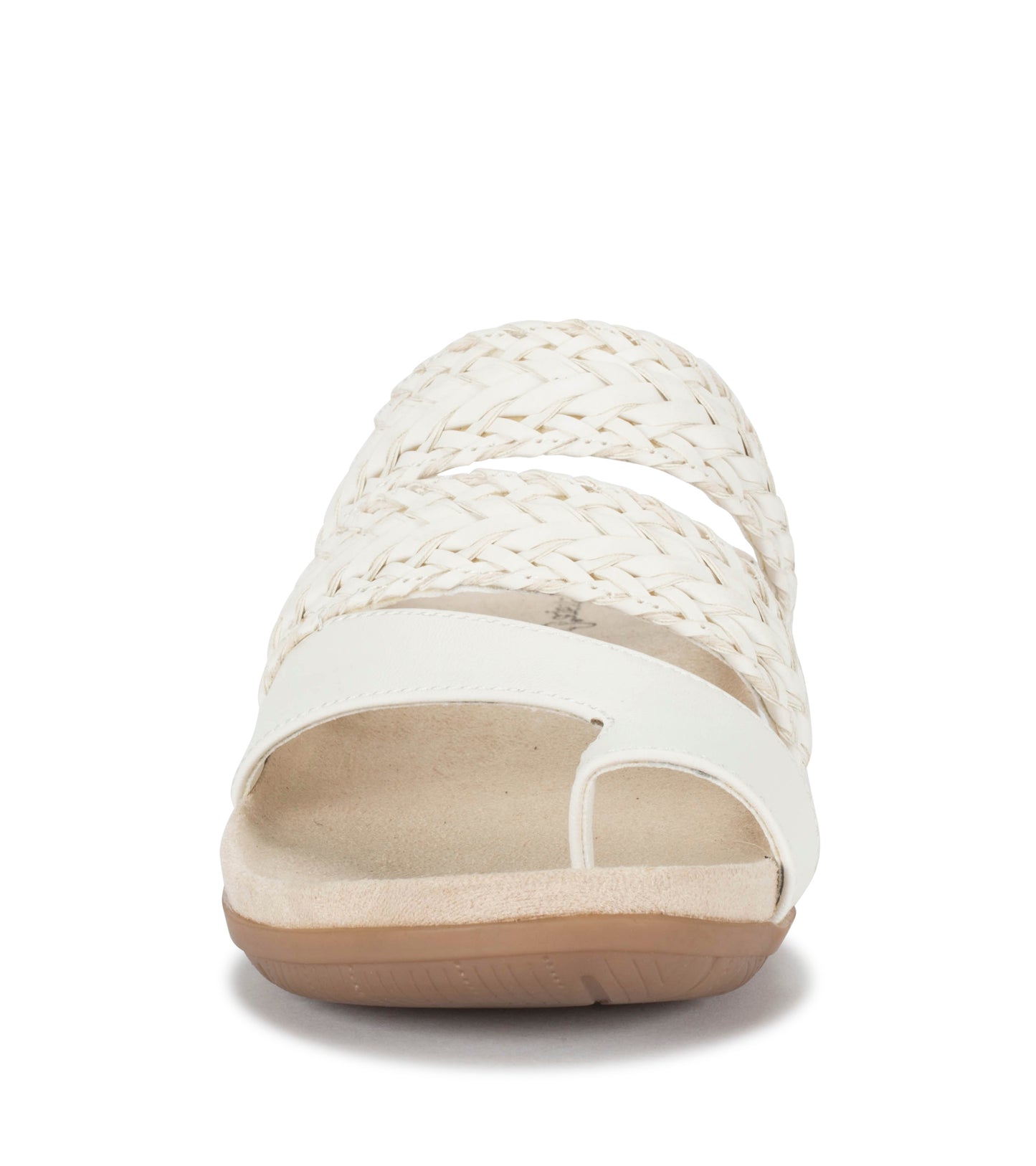 Jonelle Slide Sandal White Baretraps