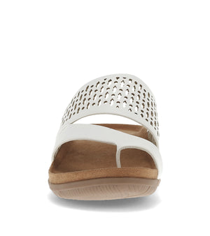 Juny - White/Tan - Front