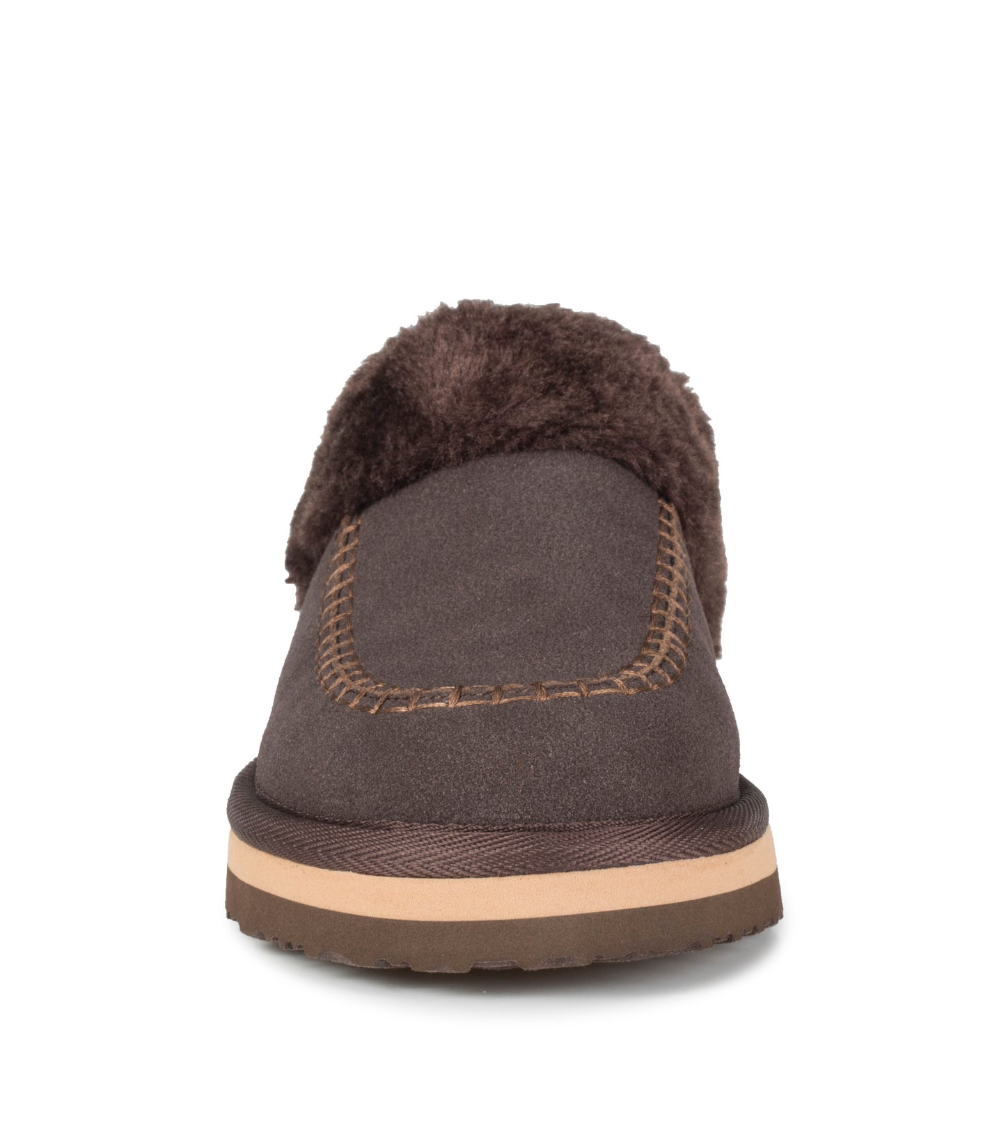 Justina - Dark Brown - Front